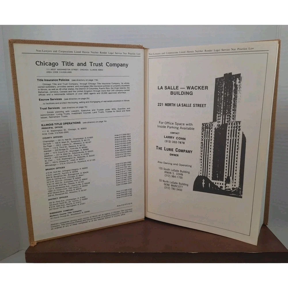 Sullivan's Law‎ Directory 1982-1983 Illinois Attorneys Directory 106th Edition
